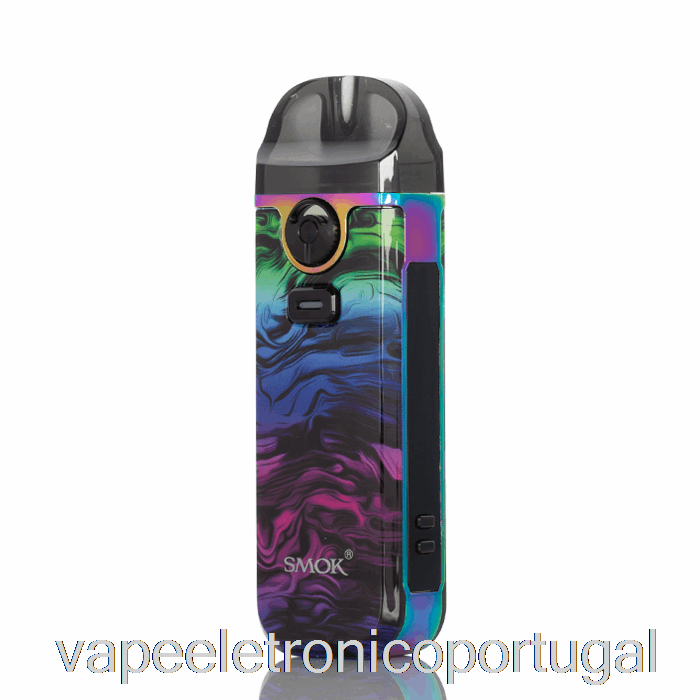 Vape Eletrônico Smok Nord 4 80w Pod Kit Fluido 7 Cores